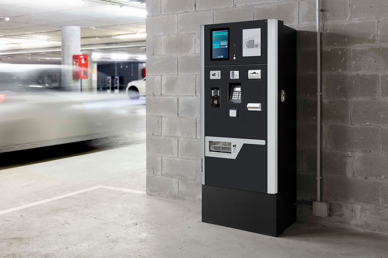 Automated parking cashier terminal for vehicle payment